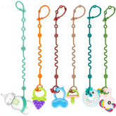 LittleHugs Toy Straps stroller-attachment keeps toys secure during on-the-go walks