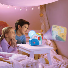Unicorn nightlight character from Little Tikes Story Dream Machine glows softly for bedtime ambiance