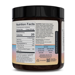 Live Conscious Beyond Brew lion-mane focus for clear concentration.