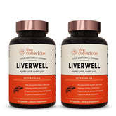 Live Conscious LiverWell bottle front for convenient daily liver support.