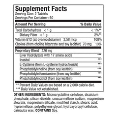 Liverite Liver Aid packaging box features trusted USA-made manufacturing in a GMP-certified facility