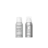 Living Proof Advanced Clean Dry Shampoo travel size bottle for quick, refreshed hair between washes.