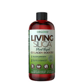 Living Silica bottle pour shows daily use for potential joint and skin support.