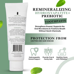 Living Well with Dr. Michelle packaging shot, clean ingredients and family-friendly toothpaste