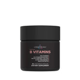 Livingood Daily B Complex bottle front, vegan B vitamins for daily wellness
