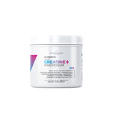 Livingood Daily Creatine + Magnesium powder bottle on counter for daily energy support