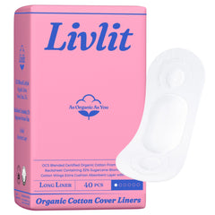 Livlit Ultra-Thin Panty Liner packaging for discreet daily protection.