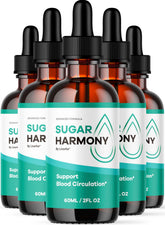 LIVORKA Sugar Harmony Drops bottle close-up highlighting the premium liquid formula for daily wellness