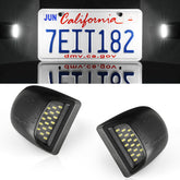 LivTee license plate light assembly enhances nighttime visibility for Chevy, GMC, and Cadillac.