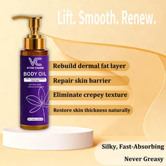 LJOQM Vitae Charm ingredients jojoba almond coconut for nourishing, protective skin barrier.