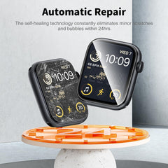 LK Ultra-thin TPU film preserves clarity and responsive touch on 44mm Apple Watch.