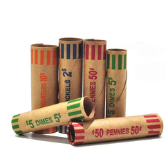 L LIKED dimes roll wrapper compact and efficient for cash desks