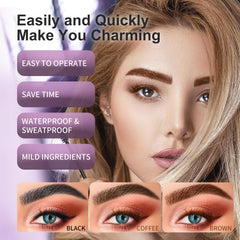 LLNNOVUE tool set enables precise at-home lash and brow tinting