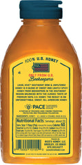 Local Hive Southeast Honey amber closeup highlighting natural color and enzyme-rich texture.