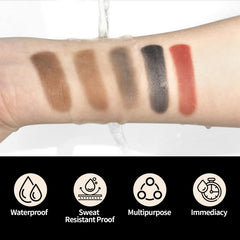 Lockmio dark brown swatches blend naturally with your hair color.