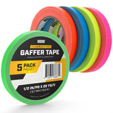 Lockport neon spike tape pack in bold colors for versatile stage labeling