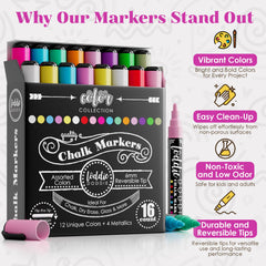 Loddie Doddie markers feature reversible 6mm tips for flexible lines and details.