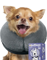 Loflaze collier-donut gonflable pour chien, confort et mouvement après chirurgie