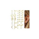 LOLIAS hypoallergenic flatback earrings in surgical steel for sensitive ears and all-day comfort.