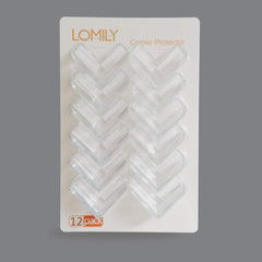 LOMILY Transparent Corner Protector blends with furniture while guarding sharp corners.
