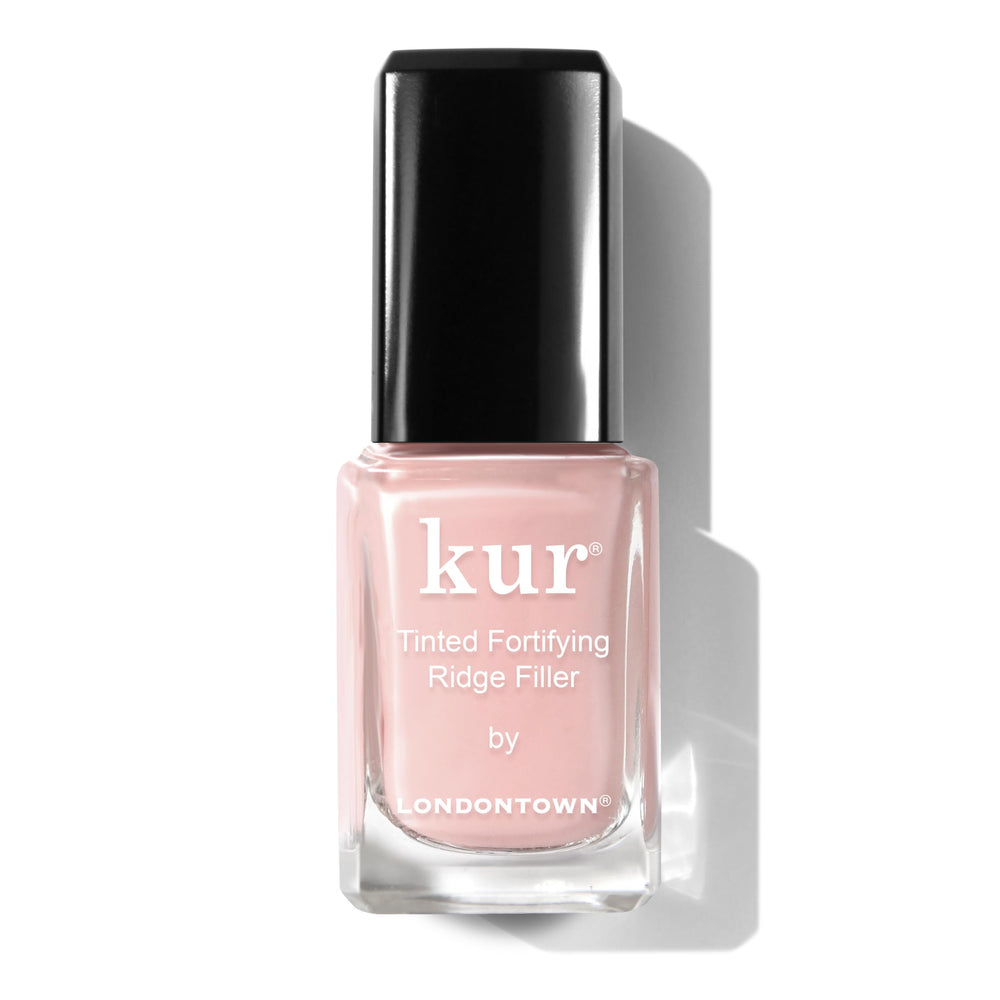 LONDONTOWN Kur Nail Ridge Filler bottle with smoothing base for even nails