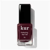 LONDONTOWN Nail Veil Cherry Cola bottle shows a natural buildable tint