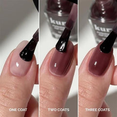 LONDONTOWN Nail Veil sheer swatch reveals versatile coverage
