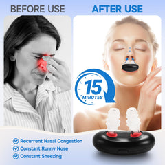 Lonicerkz red light nasal therapy wavelength 630nm focused on nasal wellness