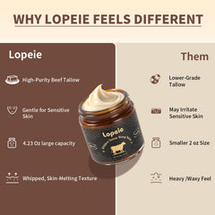 Lopeie face and body care for dry areas like elbows