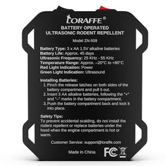 Loraffe heat-resistant unit withstands engine bay heat for durable use