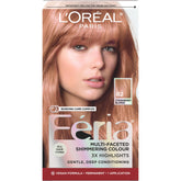 L'Oreal Paris Feria 82 Strawberry Blonde color kit for vibrant permanent color at home