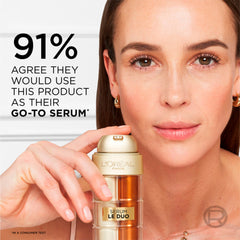 Dual-phase serum texture in a single bottle for easy use.