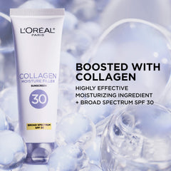 L'Oreal Hyaluronic Acid serum sample included for potential plumpness.