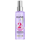 L'Oreal Paris Elvive Hyaluron Plump serum bottle providing daily moisture for dry hair.