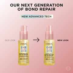 Damp hair application scene with Bond Repair+ prepares heat protection before styling