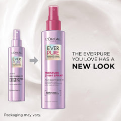 EverPure spray bottle during application showing even distribution for color-treated hair.