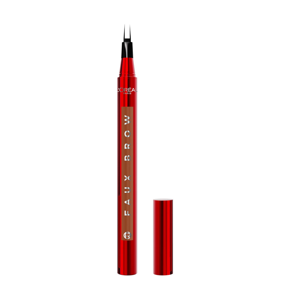 L'Oreal Paris Faux Brow double-brush-tip enables precise, hair-like filling.