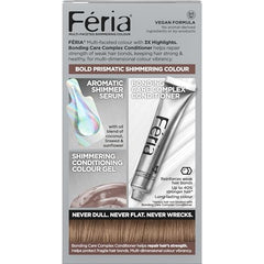 L'Oreal Paris Feria Bonding Care Conditioner close-up emphasizing conditioning power