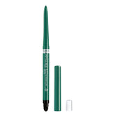 L'Oreal Paris Infallible Grip Emerald Green eyeliner pencil delivers saturated, long-lasting color.
