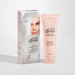 L'Oreal Paris Le Color Gloss in-shower application demonstrates easy weekly toning.