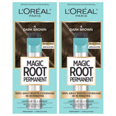 L'Oreal Paris Magic Root Rescue precision applicator enables fast root touch-up.