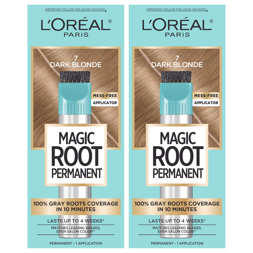 L’Oréal Paris Magic Root Rescue precision brush for quick, even root touch-ups.