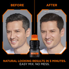 5-minute gray coverage demonstrated during use with One Twist