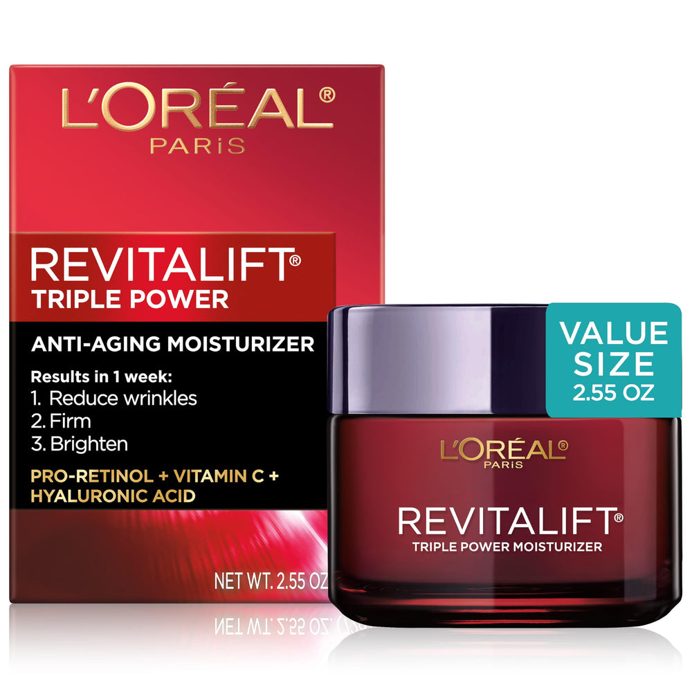 L'Oreal Paris Revitalift Triple Power jar anti aging cream for firmer look and hydration