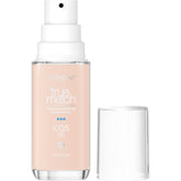 L'Oreal Paris True Match bottle with pump for easy, mess-free application.