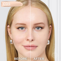 L'Oreal Paris True Match natural finish creates a seamless look.