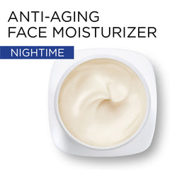 L'Oreal Paris Revitalift dermatologist-tested label close-up for sensitive skin reassurance.