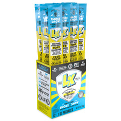 Lorissa's Kitchen Smoke Show beef sticks pack, ready-to-eat protein on the go.