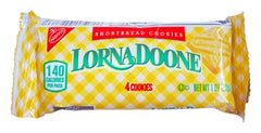 Lorna Doone wrapper with kosher symbol, ready for lunchboxes and snacks