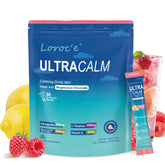Loroc'e Ultracalm stick-pack Raspberry Lemonade for easy on-the-go relaxation